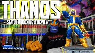 THANOS (Comic Book Version) Statue Unboxing & Review | Diamond Select Toys