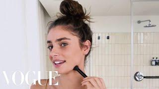 Taylor Hill's 10-Minute Guide to Her Fall Look | Beauty Secrets | Vogue