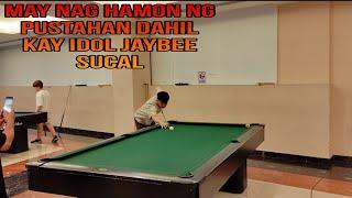 May Nag Hamon Ng Pustahan Sa Billiard Dahil kay Idol Jaybee Sucal