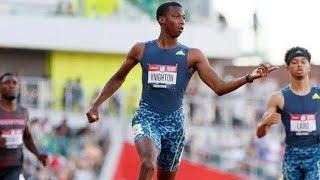 Erriyon Knighton 19.49s - World Lead and U20 Record