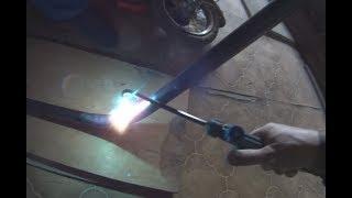 Газосварка. Как погнуть трубу. Два способа.Gas welding How to bend the pipe Two ways