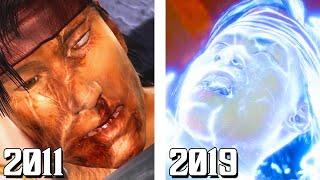 Raiden Killing Liu Kang in Mortal Kombat 9 vs Raiden Killing Liu Kang in Mortal Kombat 11 Comparison