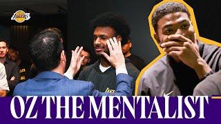 Lakers' MINDS BLOWN by Oz the Mentalist