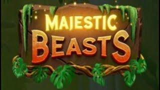 Majestic Beasts (Woohoo)  my FIRST MEGA BIG win at an online casino!