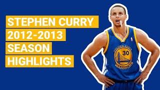 Stephen Curry 2012-2013 Season Highlights | BEST SEASON