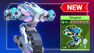 New Mech Slingshot with Railgun 12 - Mech Arena