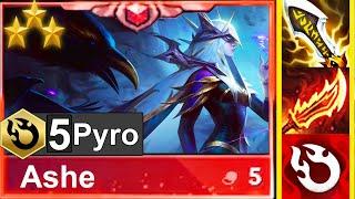 5 Pyro  x2 Ashe 3 star TFT set 12