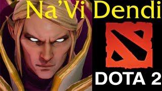 Na'Vi Dendi Invoker Dota 2 Pro gameplay