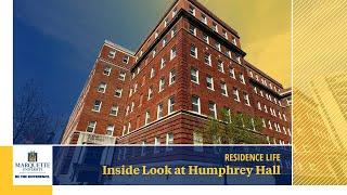 Inside Humphrey Hall | Res Life at Marquette