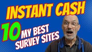 10 Best Survey Sites 2024 [ Make Money Online ] Get Paid Instant Cash