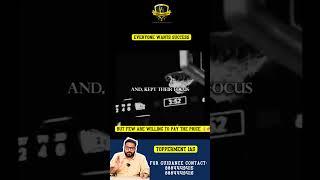 Everyone Wants Success… But Few Are Willing to Pay the Price  #ytshorts #ytshortsindia