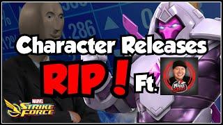 Character Releases Officially Dumped | Envoy Call With Mobilegamer365 | Marvel Strike Force