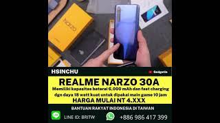 Realme Narzo 30A Hsinchu WA +886986417399 LINE ID BRITW #shorts