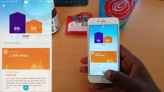 Jawbone UP 3 guided overview with iOS App (Jan 2016) HD