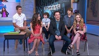 Cast of 'Girl Meets World' Takes Over Times Square | Good Morning America | ABC News