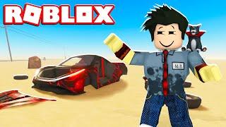 LOKIS PILOTANDO CARRO VERMELHO QUEBRADO | Roblox - a dusty trip