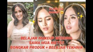 belajar wedding makeup sama MUA terkenal di Bandung!! semua tips + produk dishare!! super flawless!