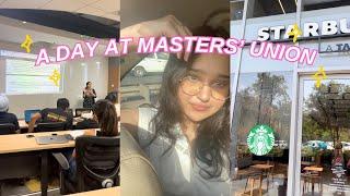 A DAY AT MASTERS' UNION  campus tour & college vlog