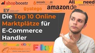 Online Marktplätze: 10 besten Online Marktplätze für E-Commerce Händler in 2024