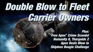 Galnet News Digest, 20 May 3307, Double Blow to Fleet Carrier Owners (Elite Dangerous)