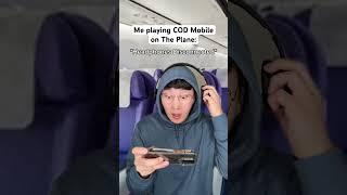 When You Play COD Mobile On The Plane #funny #shorts