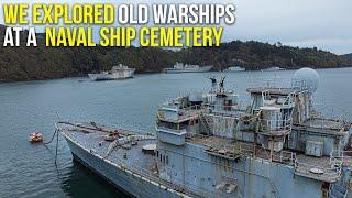 We explored old warships at a naval ship graveyard | ABANDONED