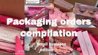 Small Business ASMR Packaging Orders TikTok Compilation | Glitz n' Glamour Cosmetics