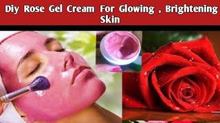 DIY Rose Gel Cream for Glowing & Brightening Skin | Easy Natural Skincare Recipe | BeautyHacks