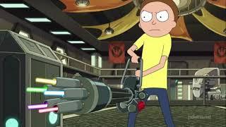 Robot Rick and Morty vs The President