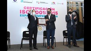 Espacio Emprendedor recibe certificación ISO 9001:2015