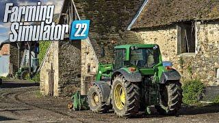 My new French FARM full of tractors | Farming Simulator 22