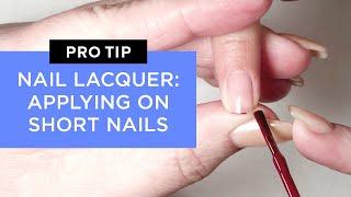 How to Apply OPI Polish on Short Nails