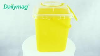 How to use Dailymag DMS-S7 7L medical sharps container