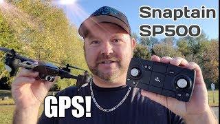 Snaptain SP500 Foldable GPS Drone Stable Flyer!