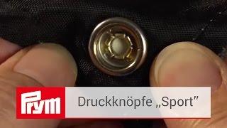 Sport & Camping Druckknöpfe von Prym | Nähfreie Druckknöpfe aus Messing