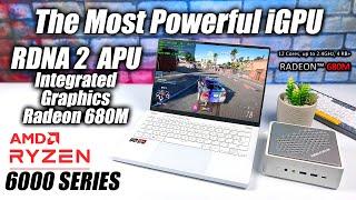 The Most Powerful iGPU Ever! Ryzen RDNA2 APU Hands-On AAA Test. Say Good-Bye To VEGA!