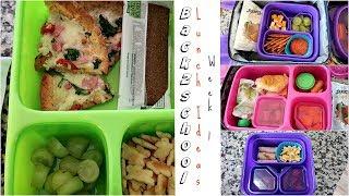 School Lunch Ideas! | Back to School | Week 1