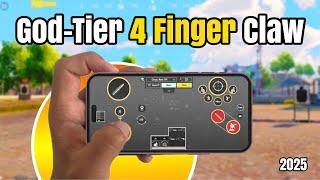 How to customize 4 finger claw in pubg mobile  Make world best 4 finger claw  +code