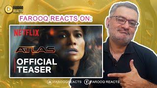 Farooq Reacts | ATLAS | Official Trailer | Netflix #movies #netflix