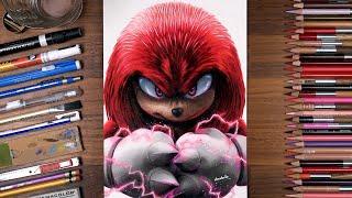 Drawing Knuckles the Echidna | drawholic