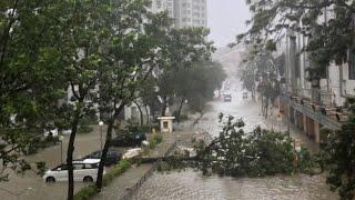 China in chaos as super typhoon Kong-Rey destroys multiple cities with strong wind and flooding