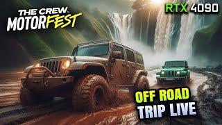 THE CREW MOTORFEST OFF ROAD TRIP LIVE | MALAYALAM #4090