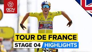 Wout Van Aert Masterclass In Calais! | Tour De France 2022 Stage 4 Highlights