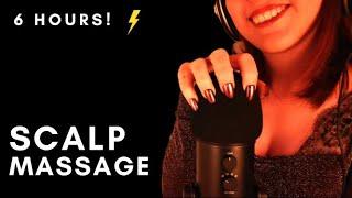 ASMR - FAST and AGGRESSIVE SCALP SCRATCHING MASSAGE | mic scratching with foam mic cover