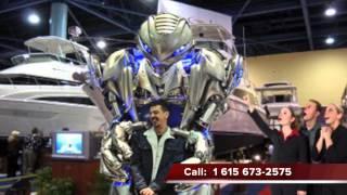 8 Foot Tall Hi-Tech Robot KING ROBOTA