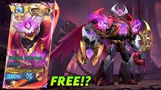 ATLAS NEW COLLECTOR SKIN "MECHA INFERNUS" IS FINALLY HERE!! (HOW MUCH?) - MLBB