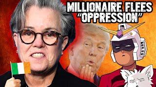 multi-Millionaire flees the country to escape oppression!