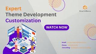 WordPress Theme Development & Customization Service By Starlit Devs