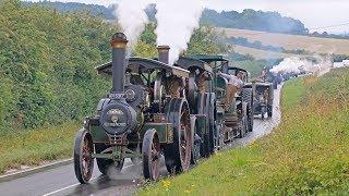 Incredible WW1 Military Vehicle Convoy Steam Through Dorset 11/8/18