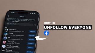 How To Unfollow Everyone On Facebook?